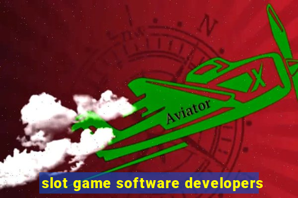 slot game software developers