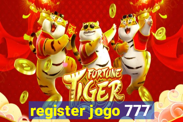 register jogo 777