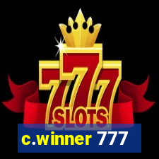 c.winner 777