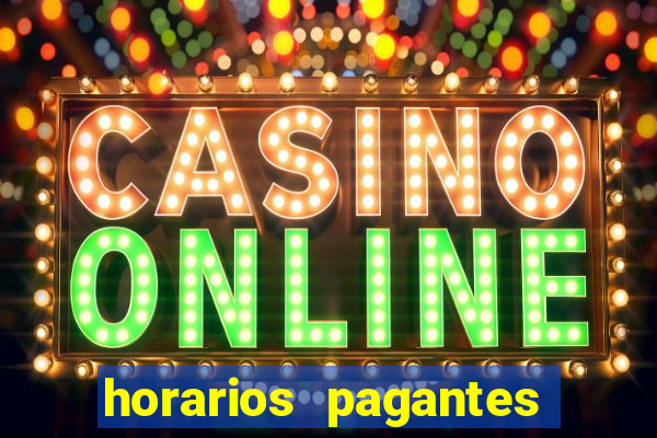 horarios pagantes pg slots