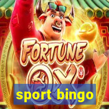 sport bingo