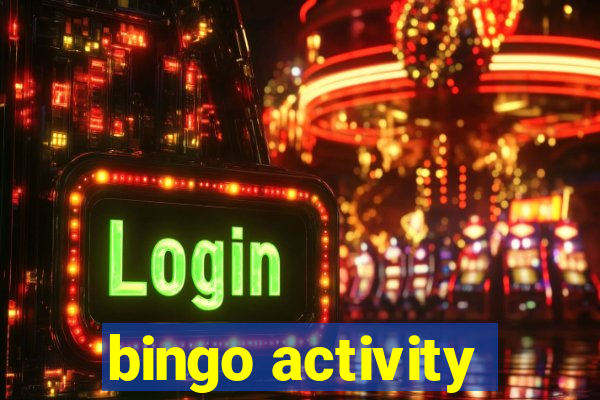 bingo activity