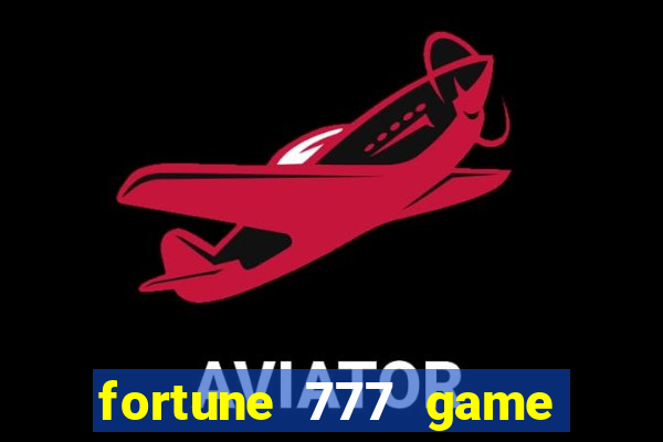 fortune 777 game slot online