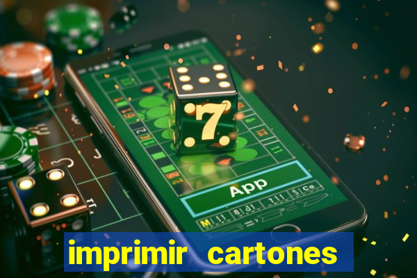 imprimir cartones de bingo