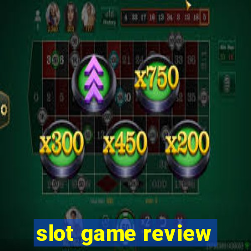 slot game review