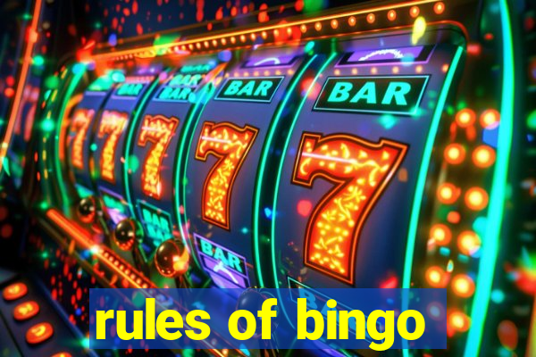 rules of bingo