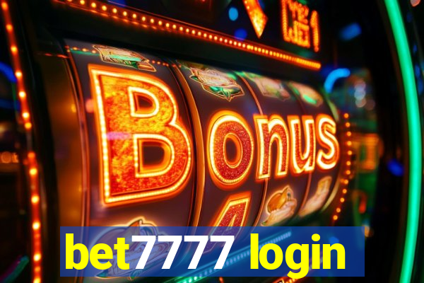 bet7777 login