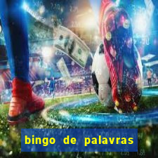 bingo de palavras de natal