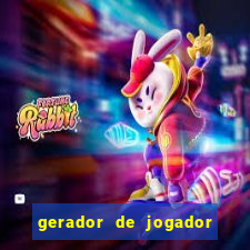 gerador de jogador de futebol