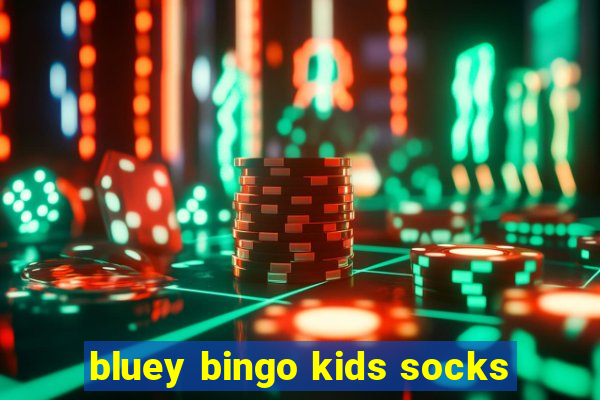 bluey bingo kids socks