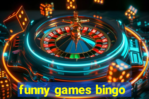 funny games bingo