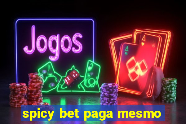 spicy bet paga mesmo