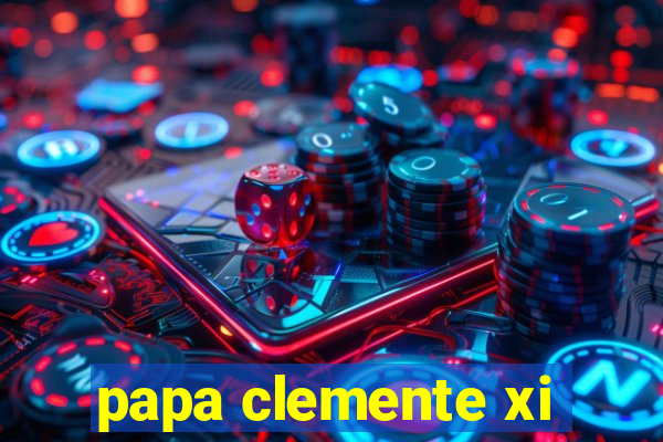 papa clemente xi