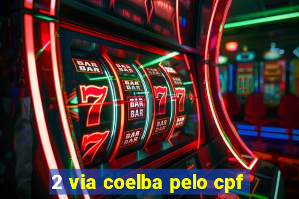 2 via coelba pelo cpf