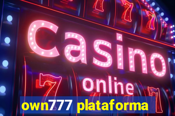 own777 plataforma