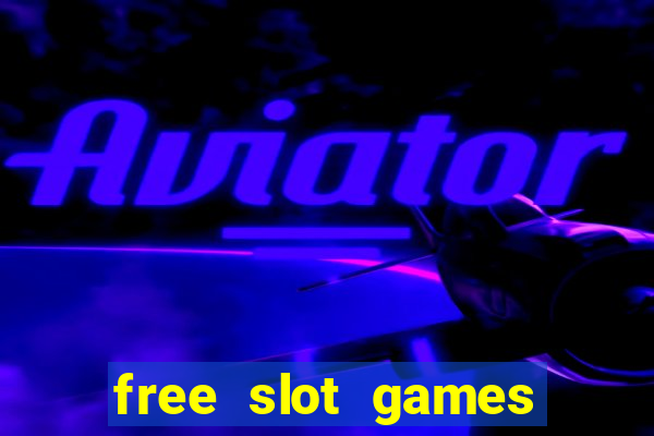 free slot games for real money