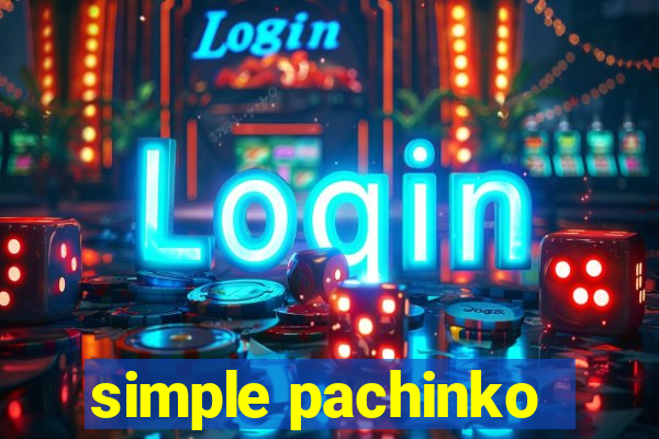 simple pachinko