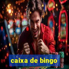 caixa de bingo