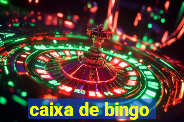 caixa de bingo