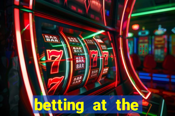 betting at the horse track