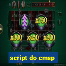 script do cmsp