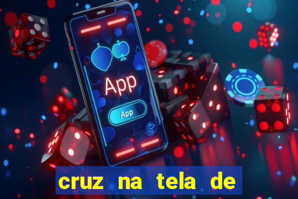 cruz na tela de cruz das