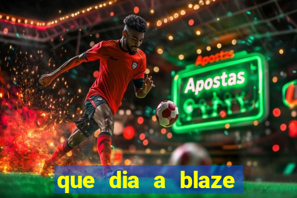 que dia a blaze paga o cashback