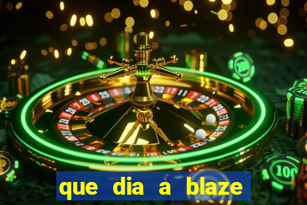 que dia a blaze paga o cashback