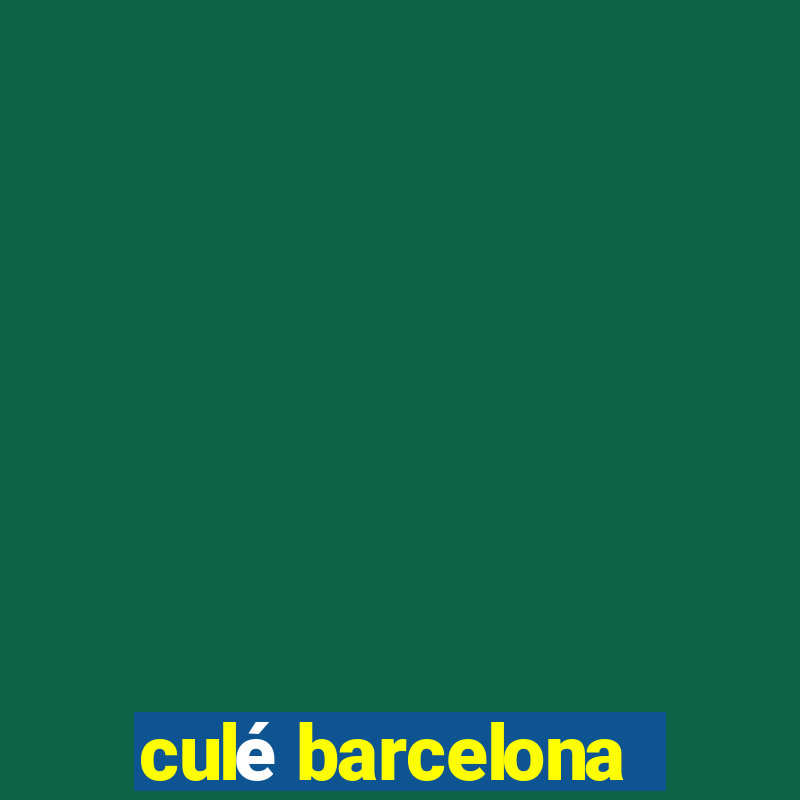 culé barcelona