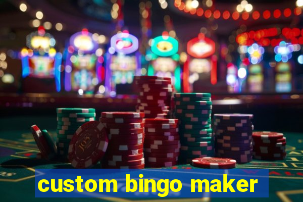 custom bingo maker