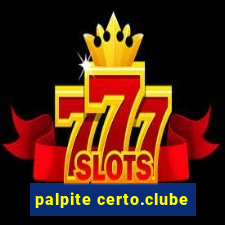 palpite certo.clube