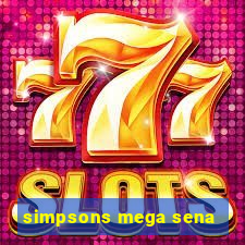 simpsons mega sena