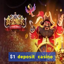 $1 deposit casino book of dead