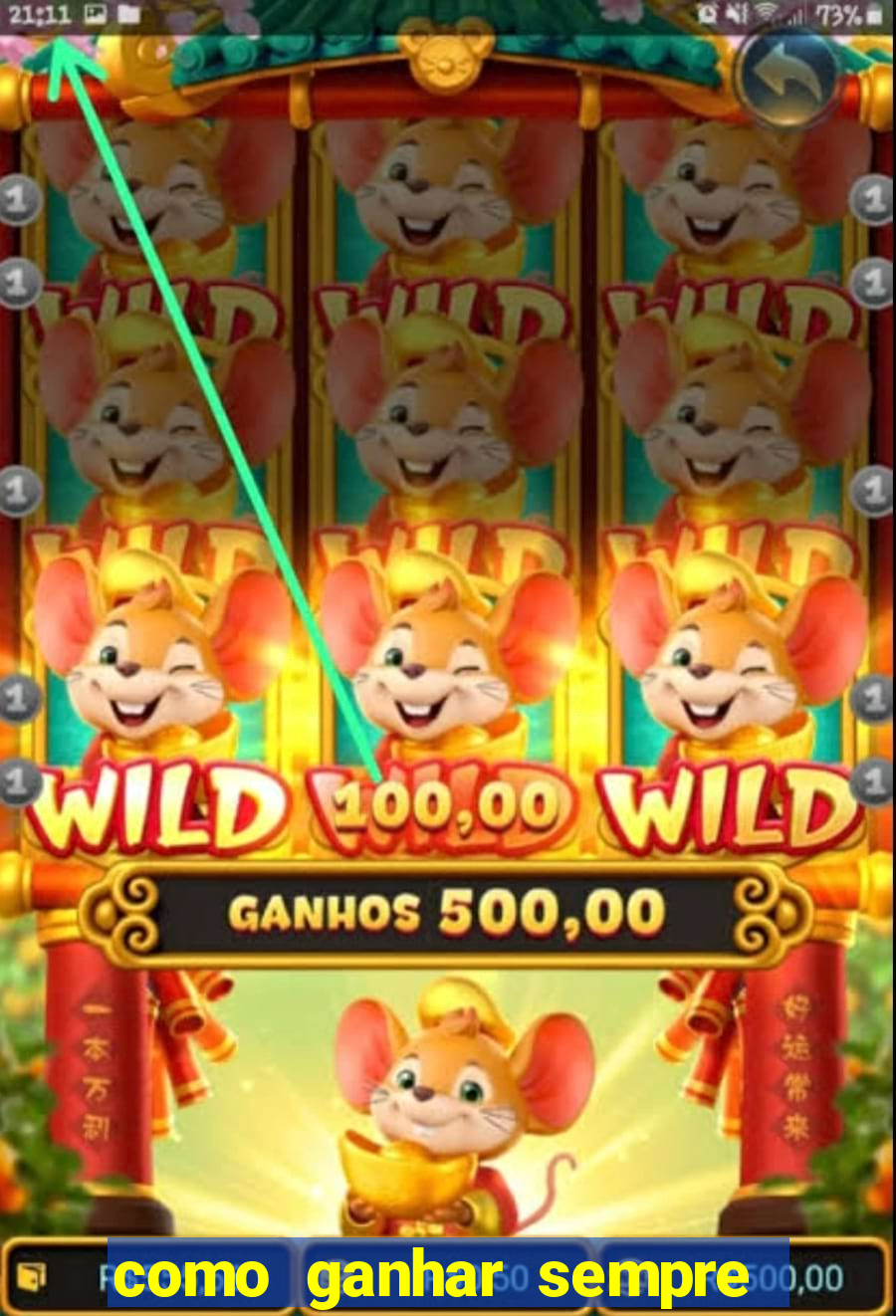 como ganhar sempre no fortune tiger