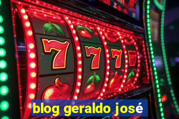 blog geraldo josé