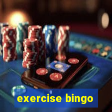 exercise bingo