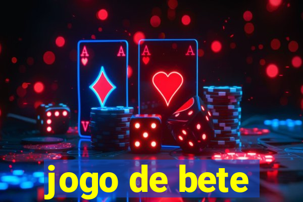 jogo de bete