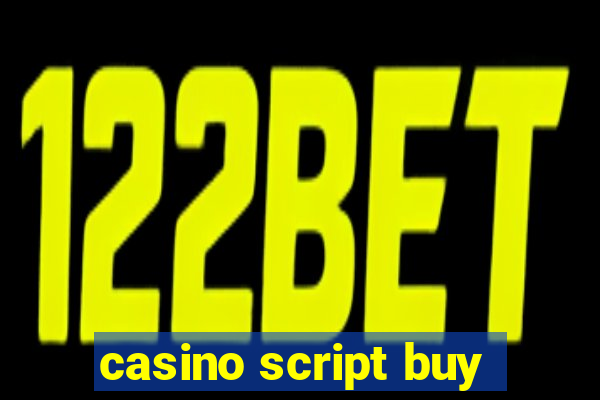 casino script buy