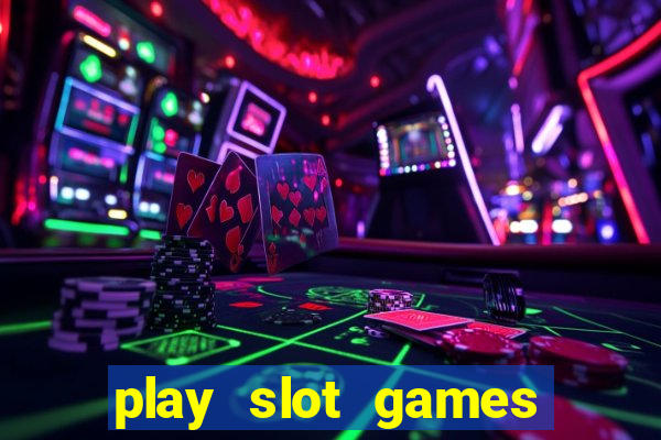 play slot games for real money