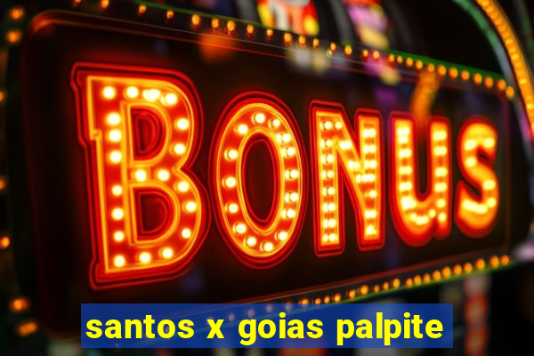 santos x goias palpite