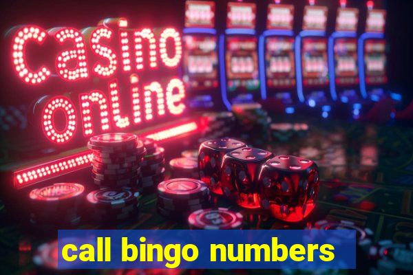 call bingo numbers