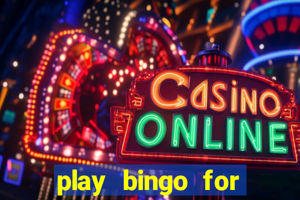 play bingo for money online