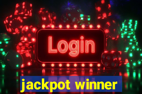 jackpot winner