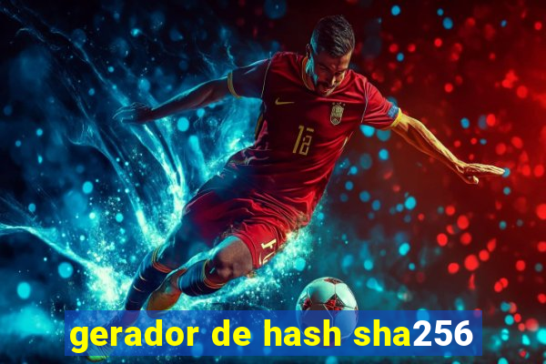 gerador de hash sha256