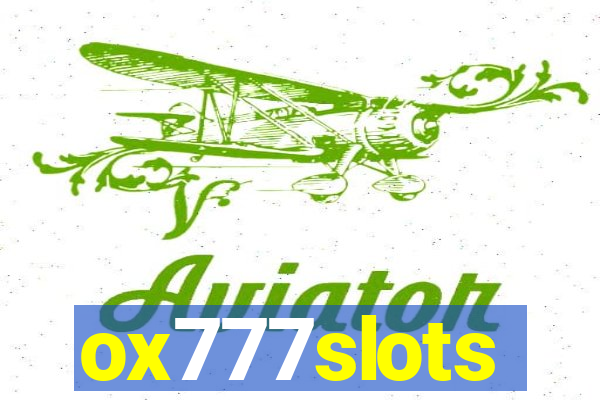 ox777slots