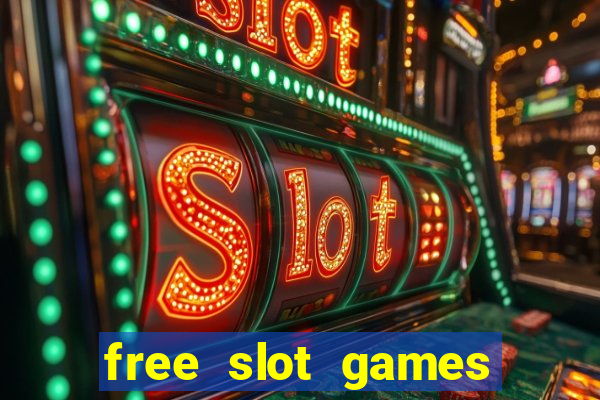 free slot games online free