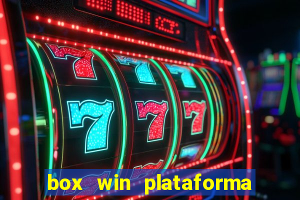 box win plataforma de jogos