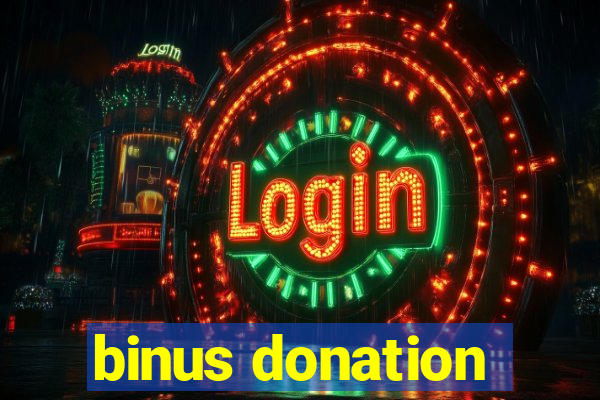 binus donation