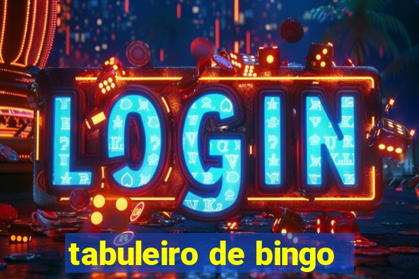 tabuleiro de bingo