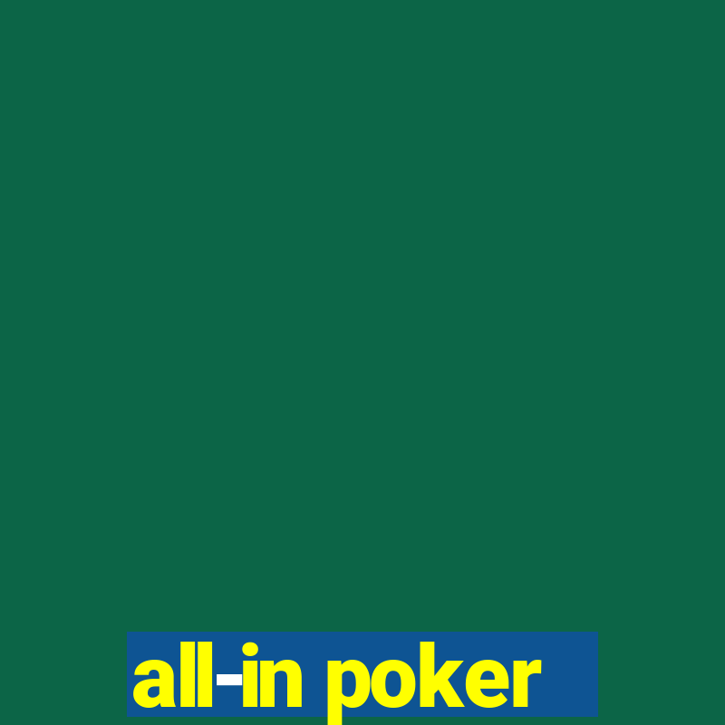 all-in poker